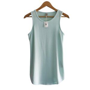 Womens NWT Banana Republic Tank in Aqua Sized Small Not Cropped